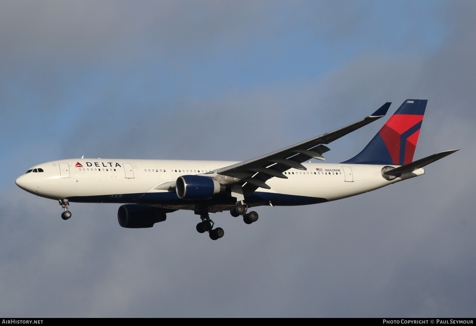 Aircraft Photo of N860NW | Airbus A330-223 | Delta Air Lines | AirHistory.net #198696