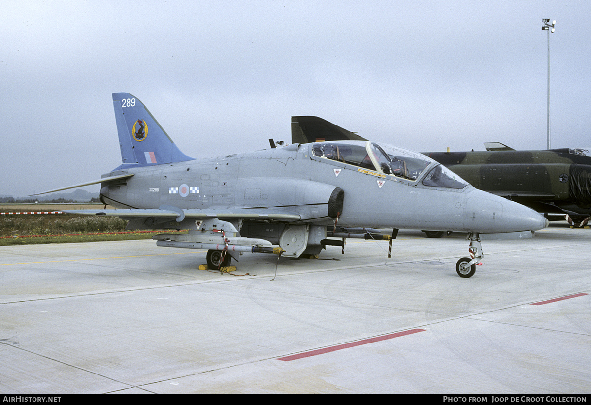Aircraft Photo of XX289 | British Aerospace Hawk T.1A | UK - Air Force | AirHistory.net #198704