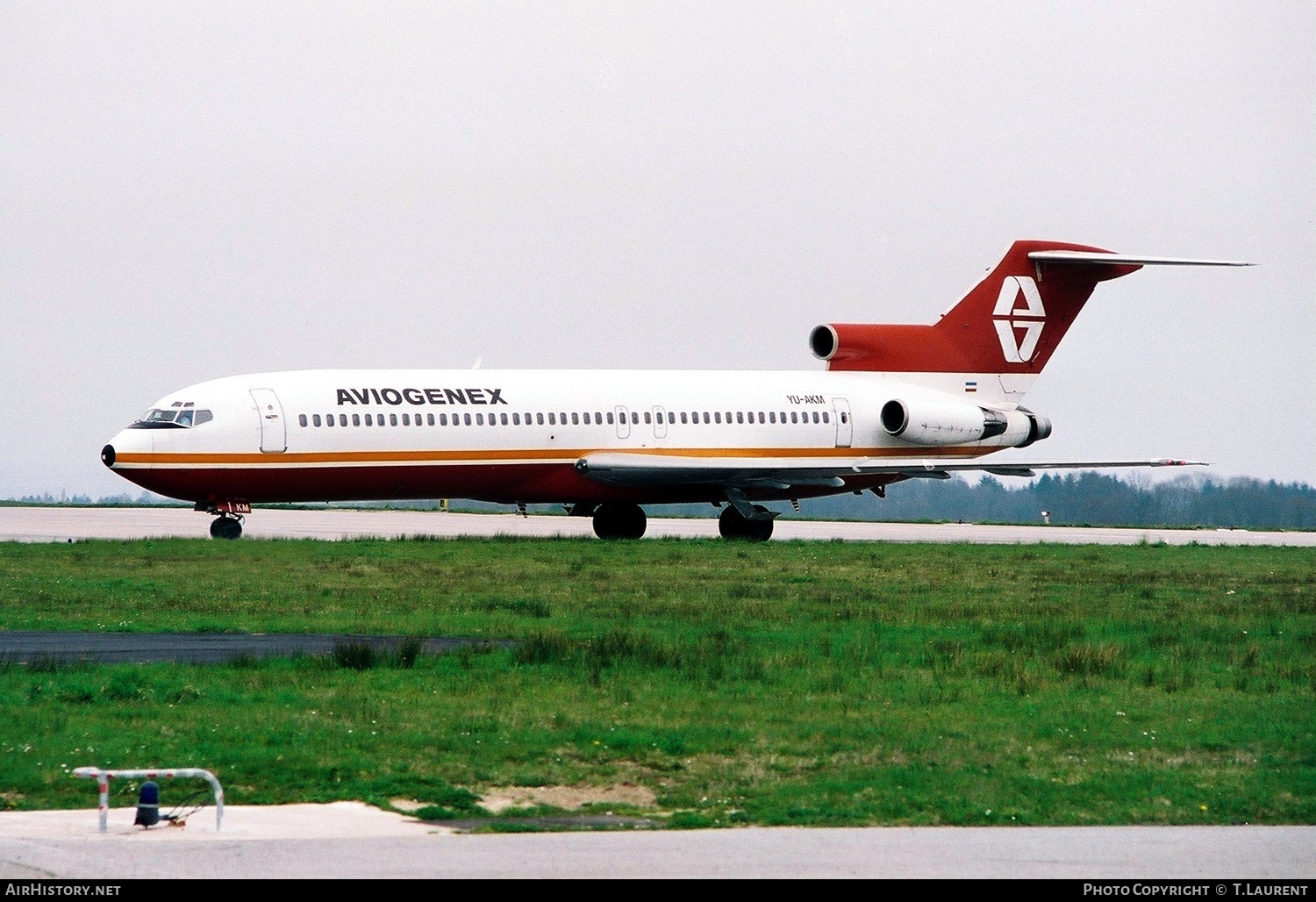 Aircraft Photo of YU-AKM | Boeing 727-243/Adv | Aviogenex | AirHistory.net #198714
