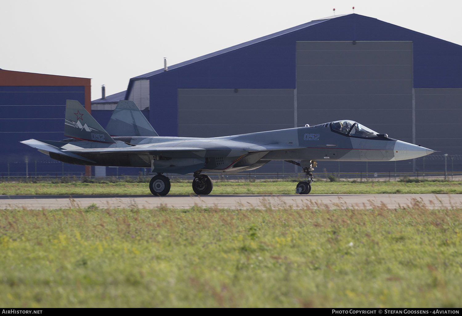 Aircraft Photo of 052 blue | Sukhoi T-50 | Russia - Air Force | AirHistory.net #198715