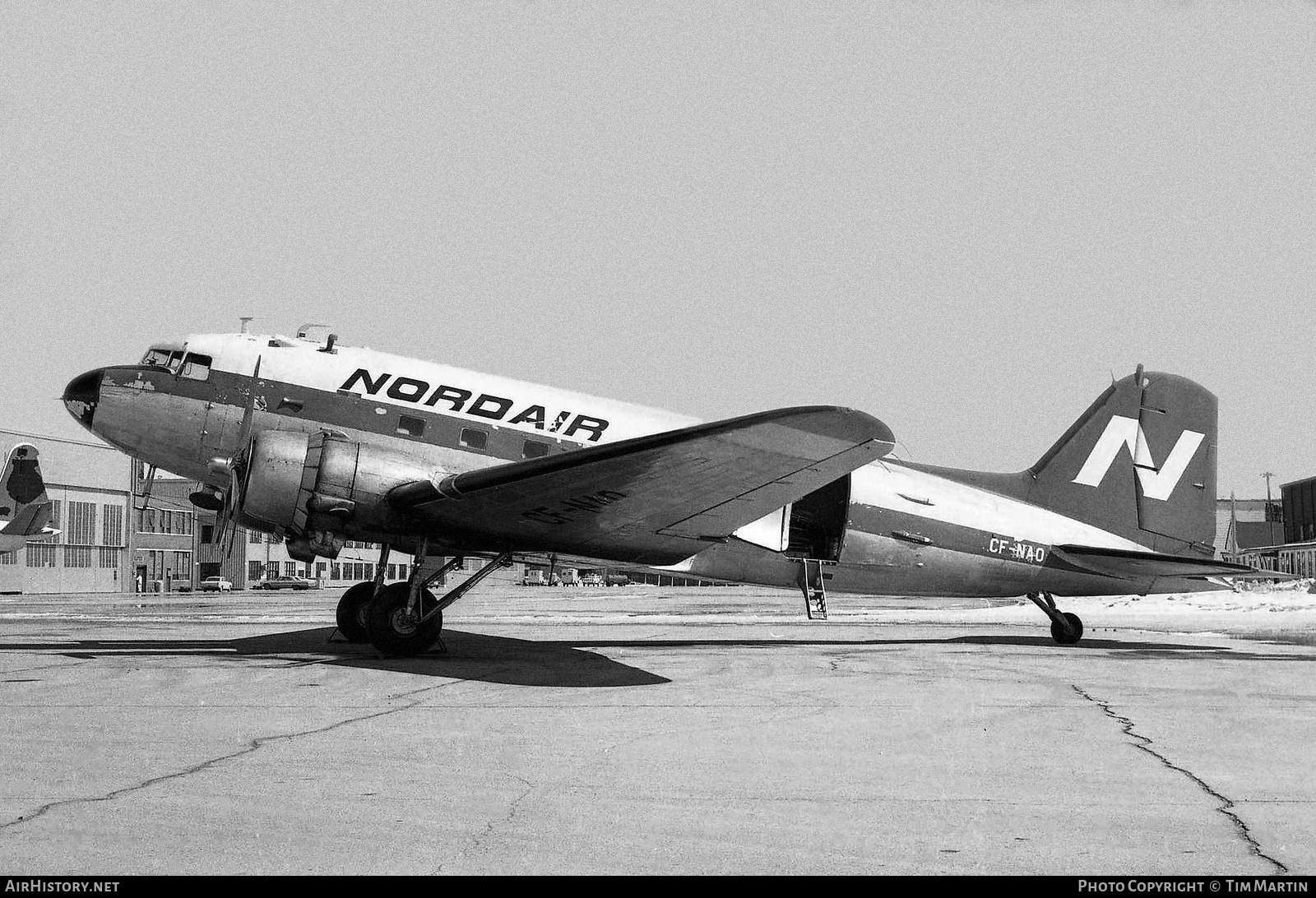 Aircraft Photo of CF-NAO | Douglas DC-3(C) | Nordair | AirHistory.net #198728