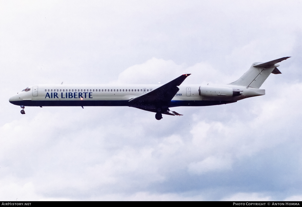 Aircraft Photo of F-GHEK | McDonnell Douglas MD-83 (DC-9-83) | Air Liberté | AirHistory.net #198730