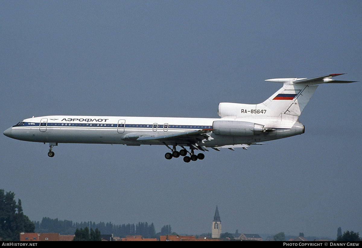 Aircraft Photo of RA-85647 | Tupolev Tu-154M | Aeroflot | AirHistory.net #198733