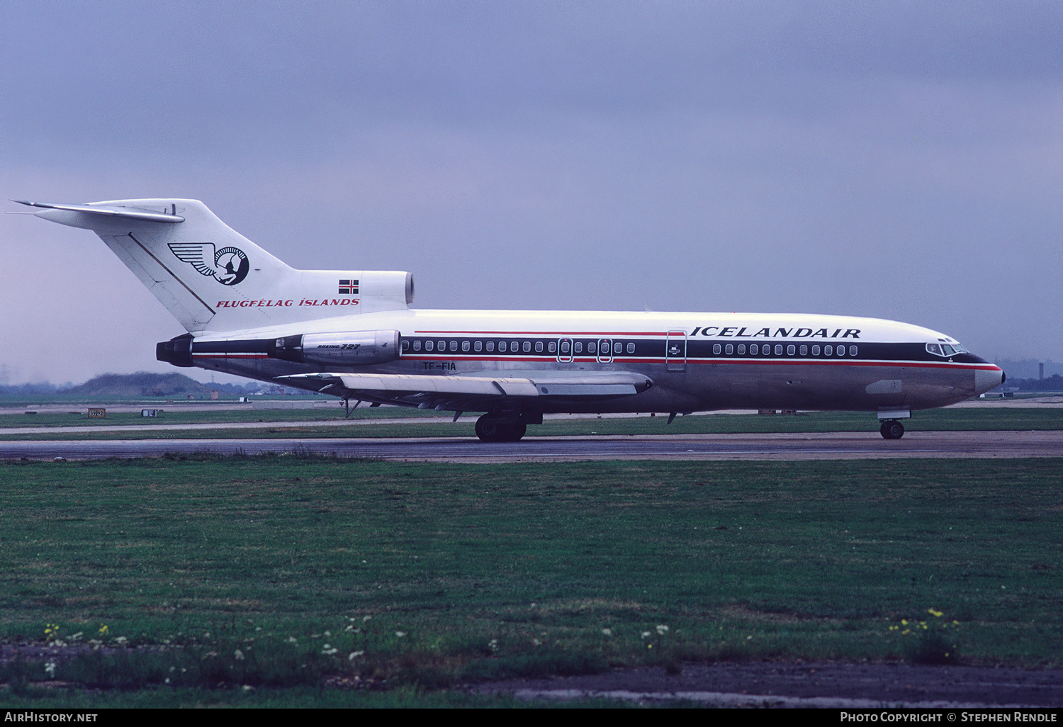 Aircraft Photo of TF-FIA | Boeing 727-185C | Icelandair - Flugfélag Íslands | AirHistory.net #198736