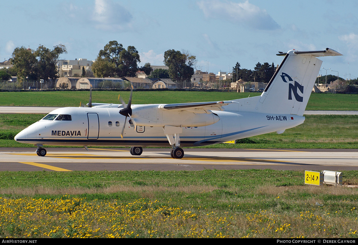 Aircraft Photo of 9H-AEW | De Havilland Canada DHC-8-102 Dash 8 | Medavia - Mediterranean Aviation | AirHistory.net #198740