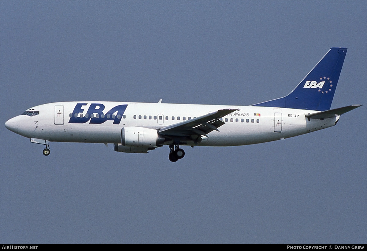 Aircraft Photo of OO-LTP | Boeing 737-33A | EBA - Eurobelgian Airlines | AirHistory.net #198756