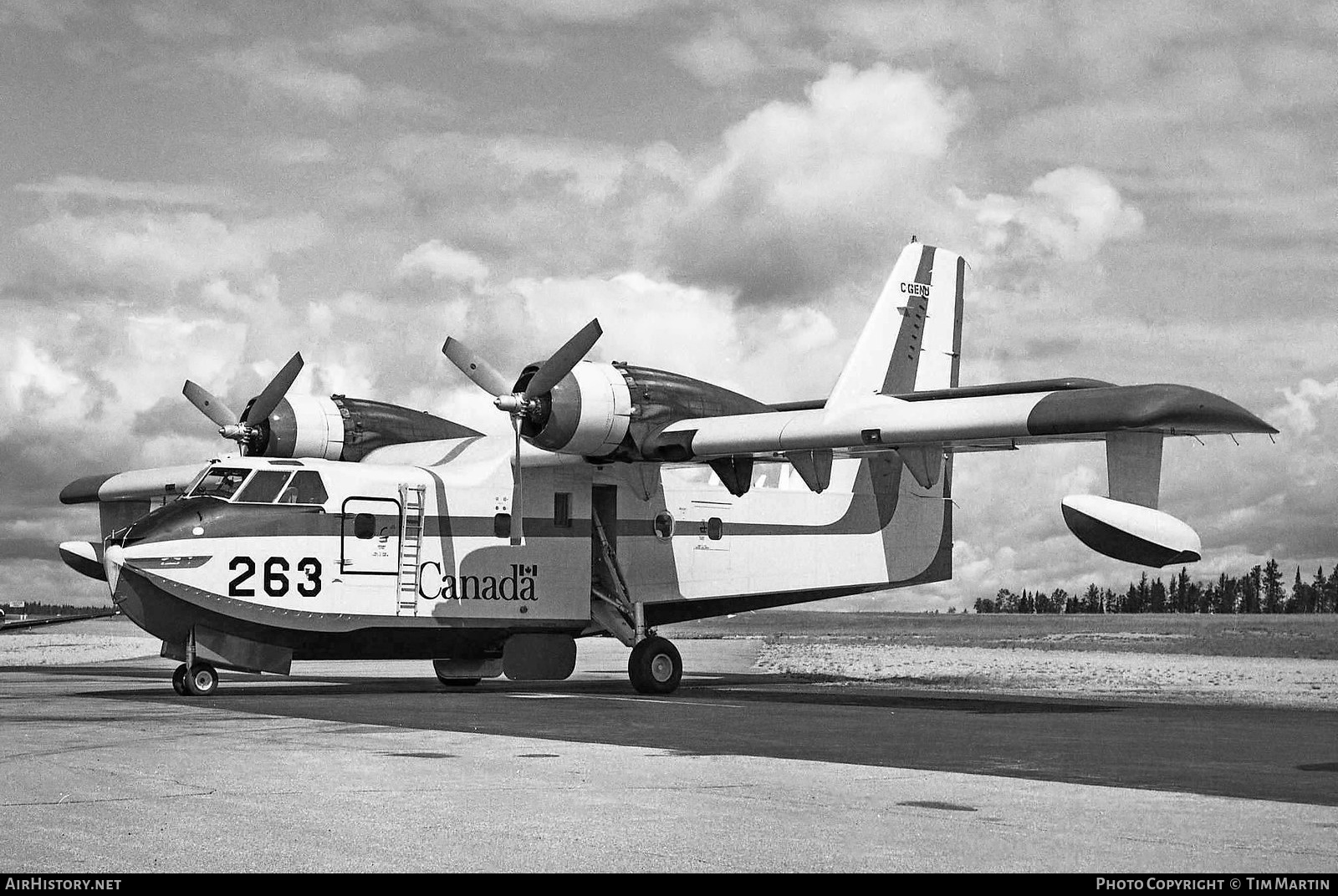 Aircraft Photo of C-GENU | Canadair CL-215-V (CL-215-1A10) | Transport Canada | AirHistory.net #198765