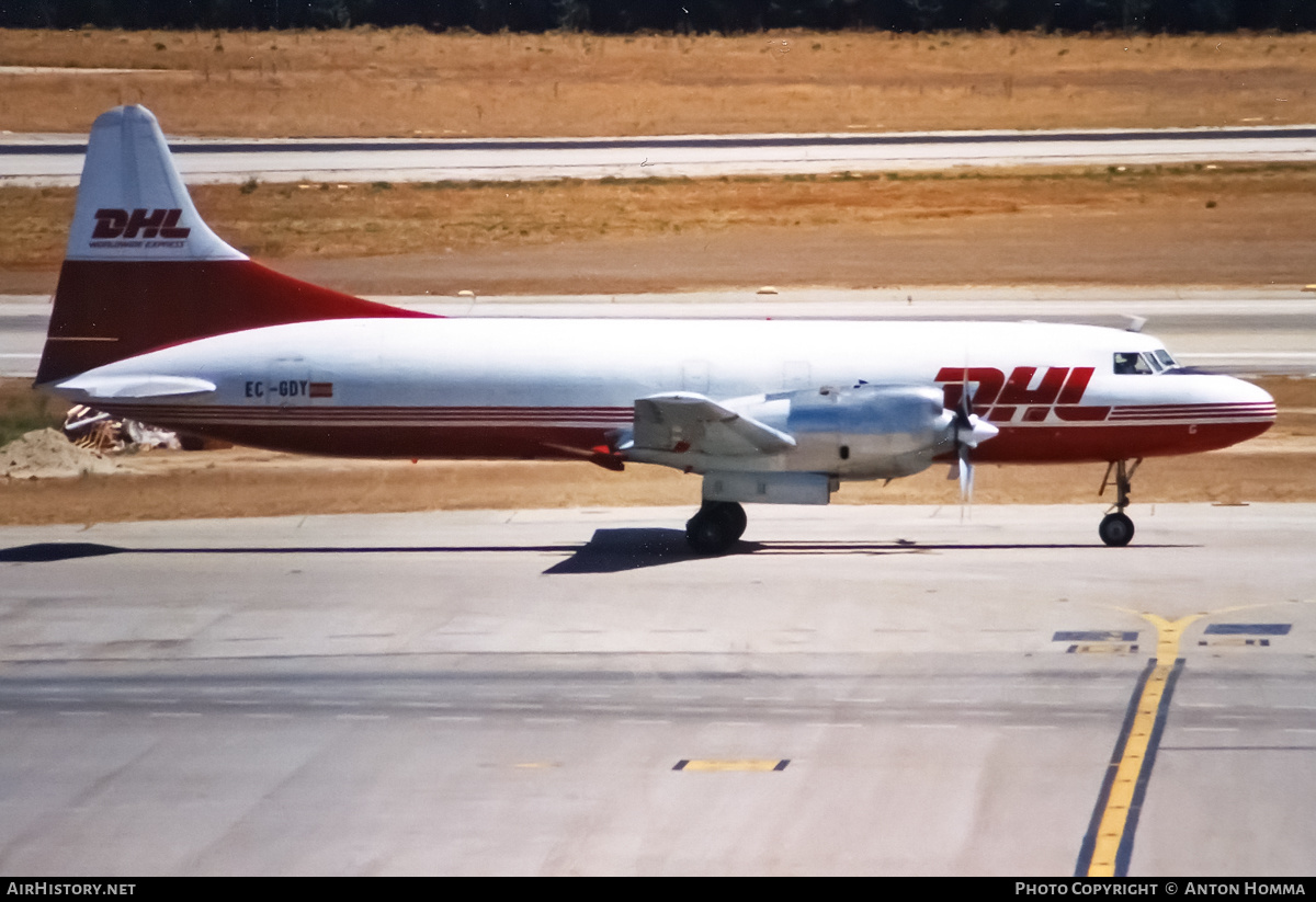 Aircraft Photo of EC-GDY | Convair 580/F | DHL Worldwide Express | AirHistory.net #198772