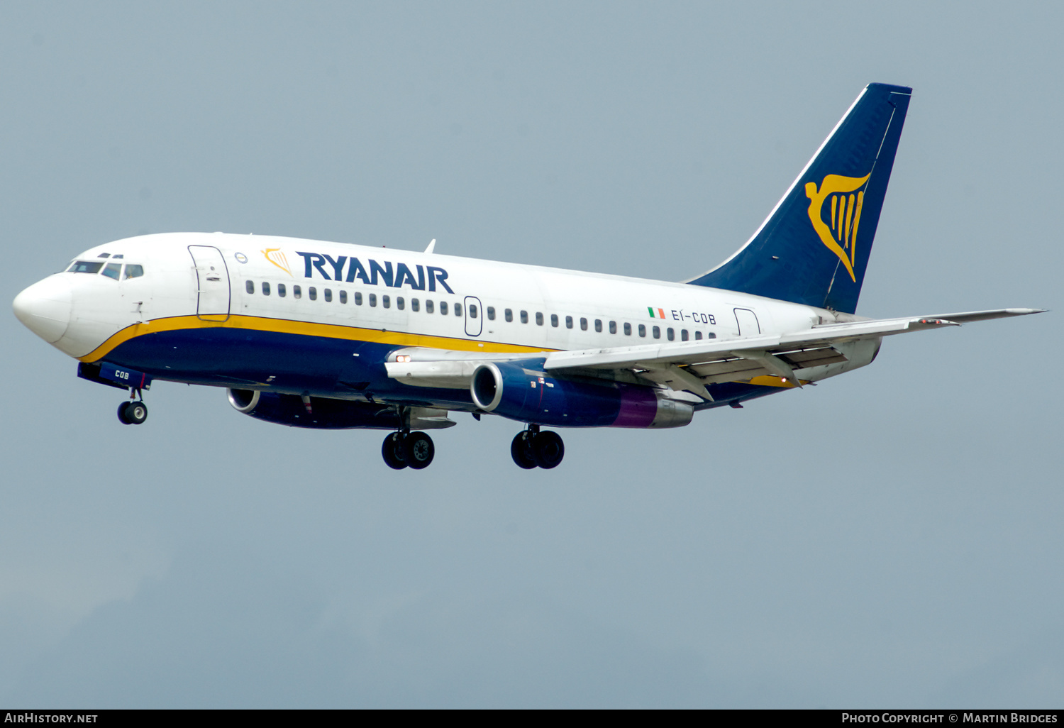 Aircraft Photo of EI-COB | Boeing 737-230/Adv | Ryanair | AirHistory.net #198800