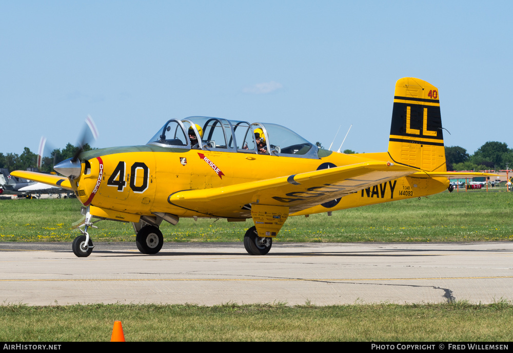 Aircraft Photo of N400LL / 144093 | Beech T-34B Mentor | USA - Navy | AirHistory.net #198806