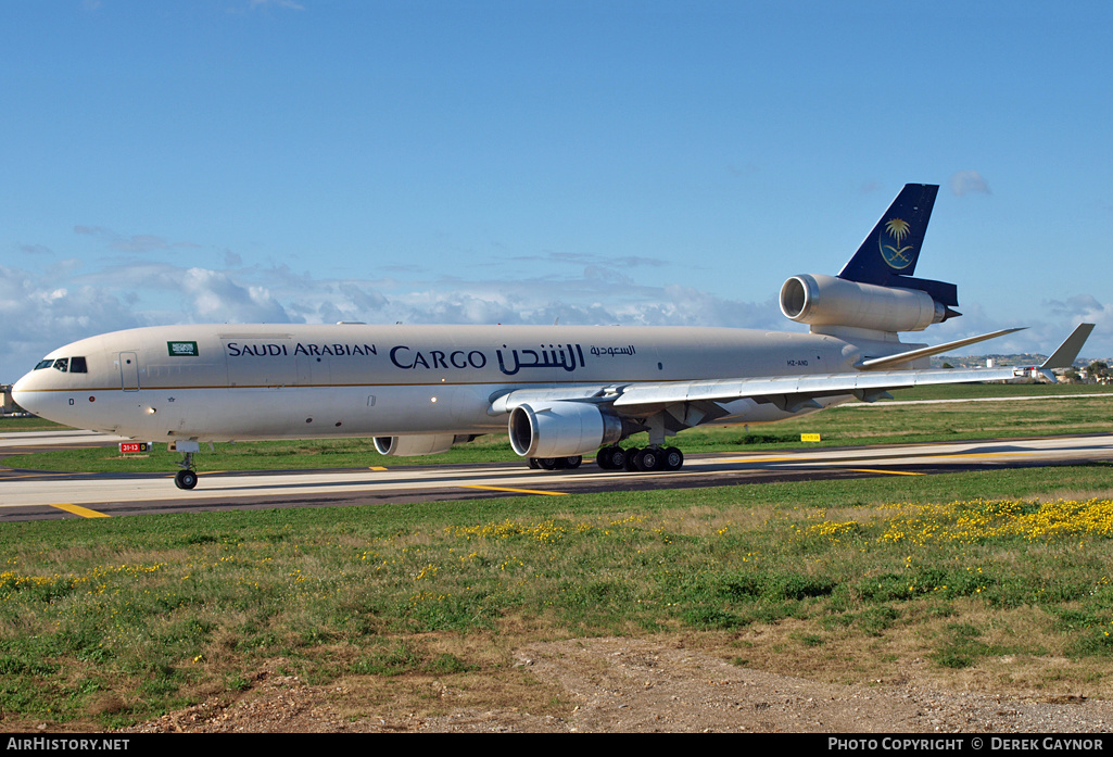 Aircraft Photo of HZ-AND | McDonnell Douglas MD-11F | Saudi Arabian Airlines Cargo | AirHistory.net #198816