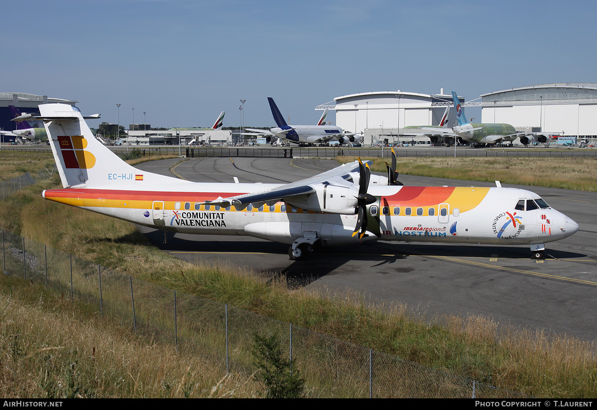 Aircraft Photo of EC-HJI | ATR ATR-72-500 (ATR-72-212A) | Iberia Regional | AirHistory.net #198825
