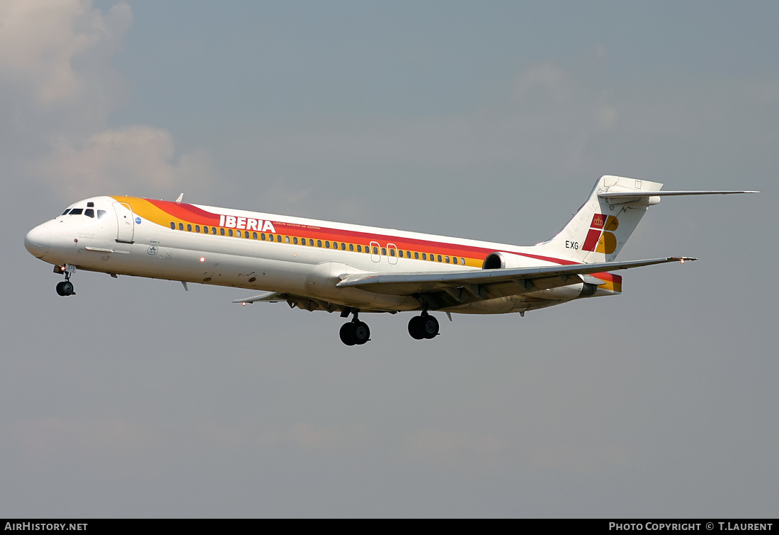 Aircraft Photo of EC-EXG | McDonnell Douglas MD-87 (DC-9-87) | Iberia | AirHistory.net #198827