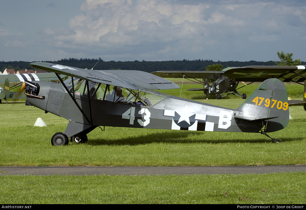 Aircraft Photo of N29EG / 44-79709 | Piper J-3C-65 Cub | USA - Army | AirHistory.net #198829