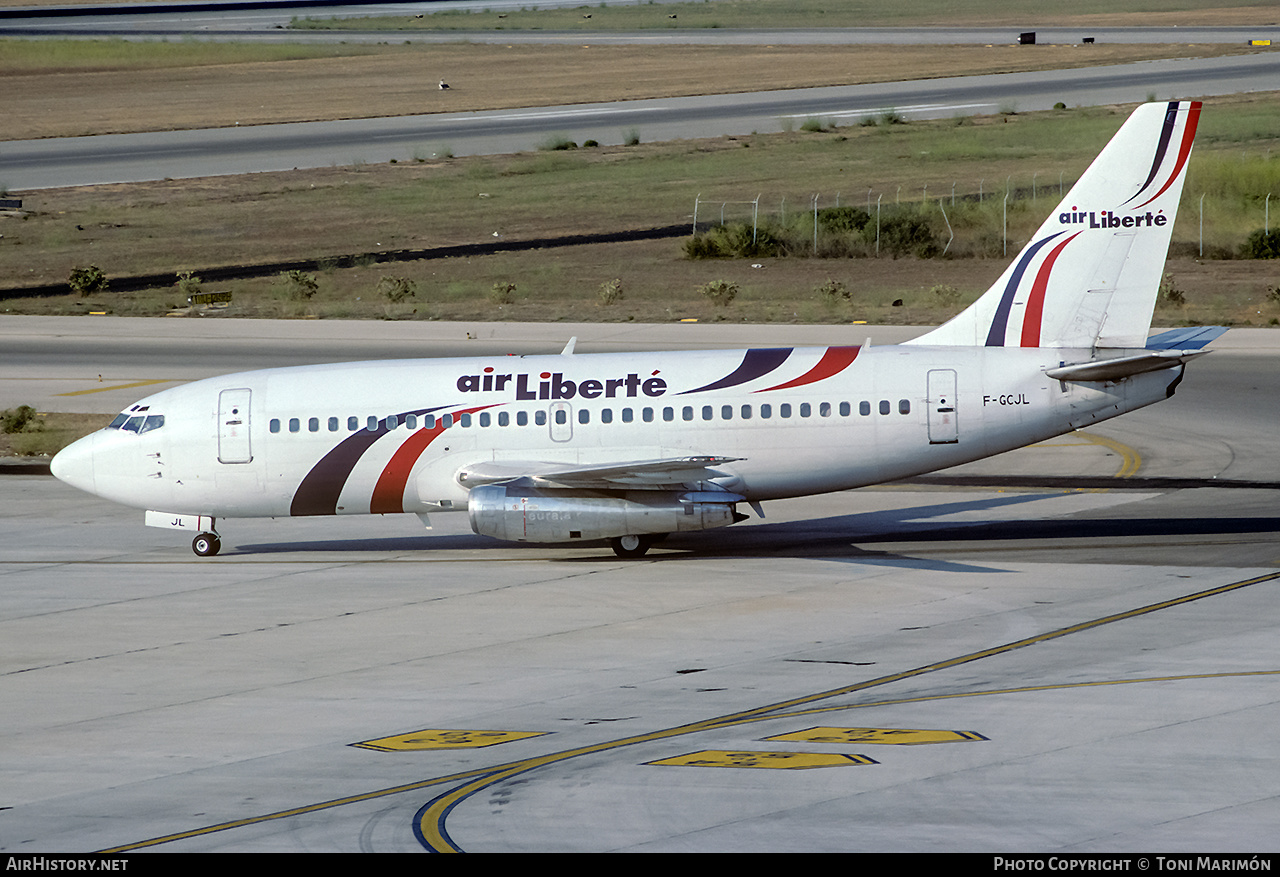 Aircraft Photo of F-GCJL | Boeing 737-222 | Air Liberté | AirHistory.net #198835