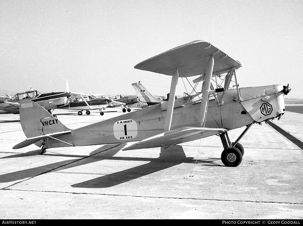 Aircraft Photo of VH-CXY | De Havilland D.H. 82A Tiger Moth | AirHistory.net #198866