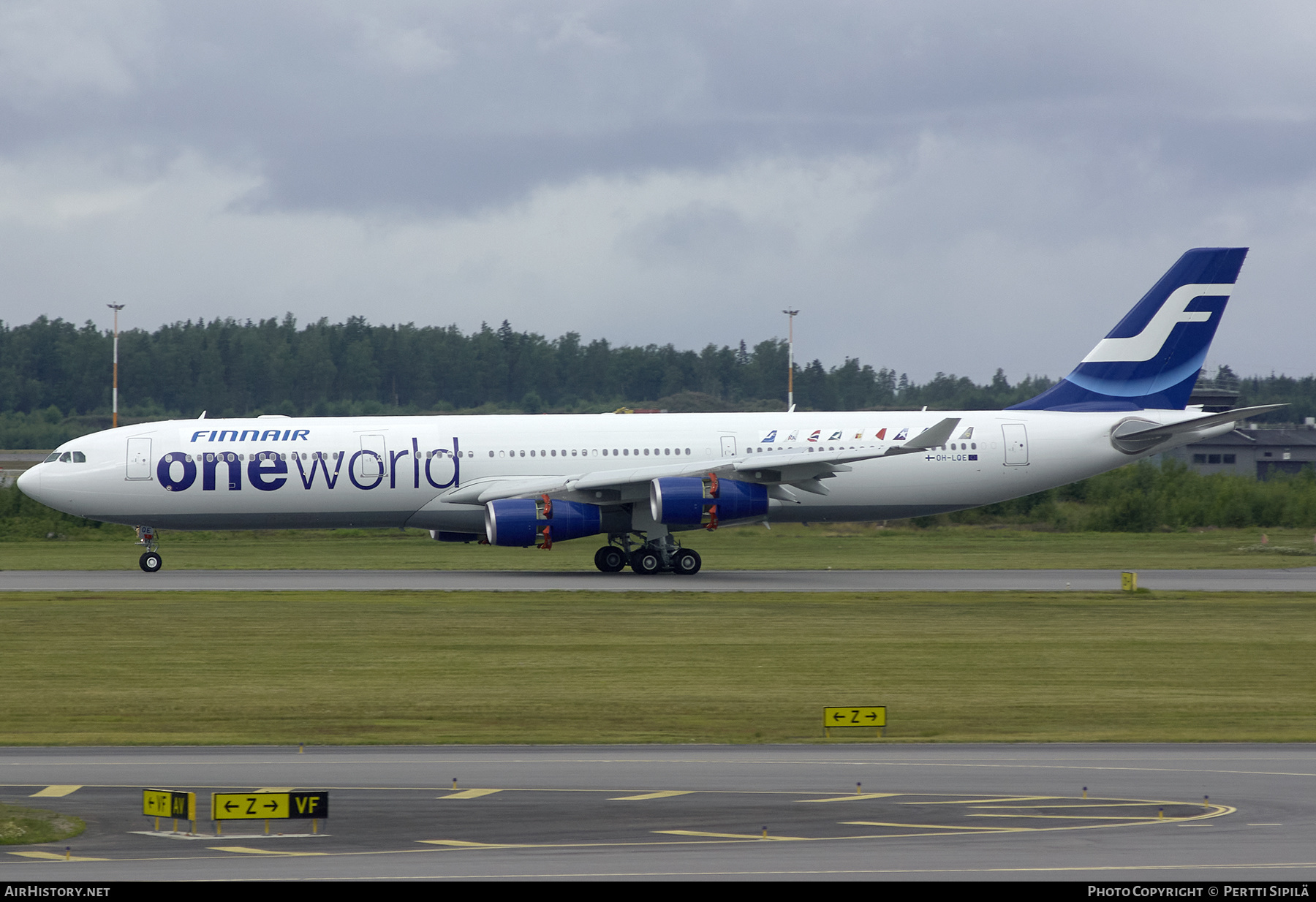 Aircraft Photo of OH-LQE | Airbus A340-313 | Finnair | AirHistory.net #198876