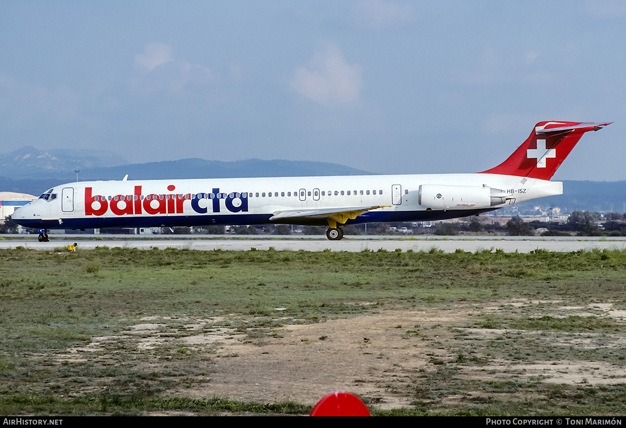 Aircraft Photo of HB-ISZ | McDonnell Douglas MD-83 (DC-9-83) | BalairCTA | AirHistory.net #198877