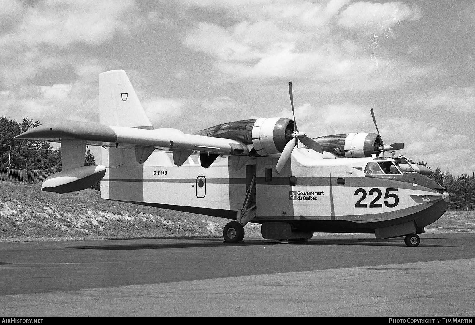 Aircraft Photo of C-FTXB | Canadair CL-215-I (CL-215-1A10) | Gouvernement du Québec | AirHistory.net #198928