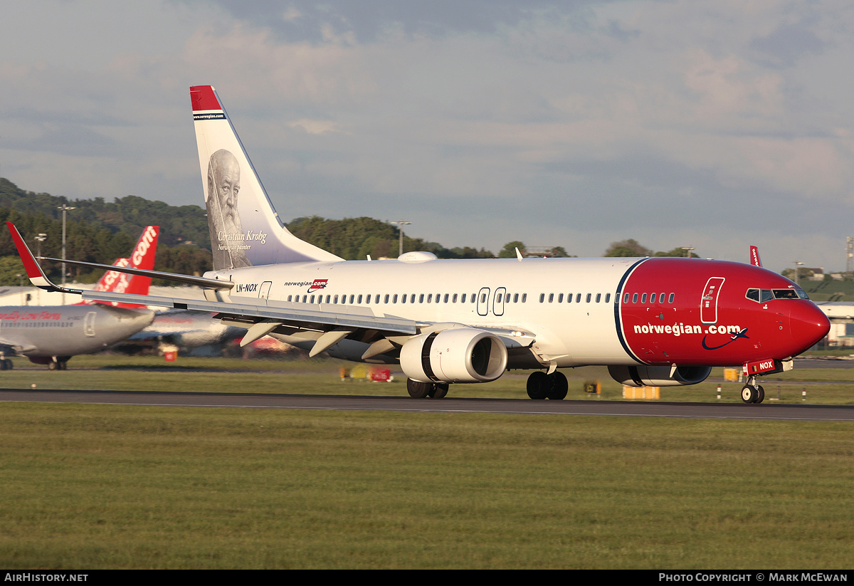 Aircraft Photo of LN-NOX | Boeing 737-8JP | Norwegian | AirHistory.net #198948
