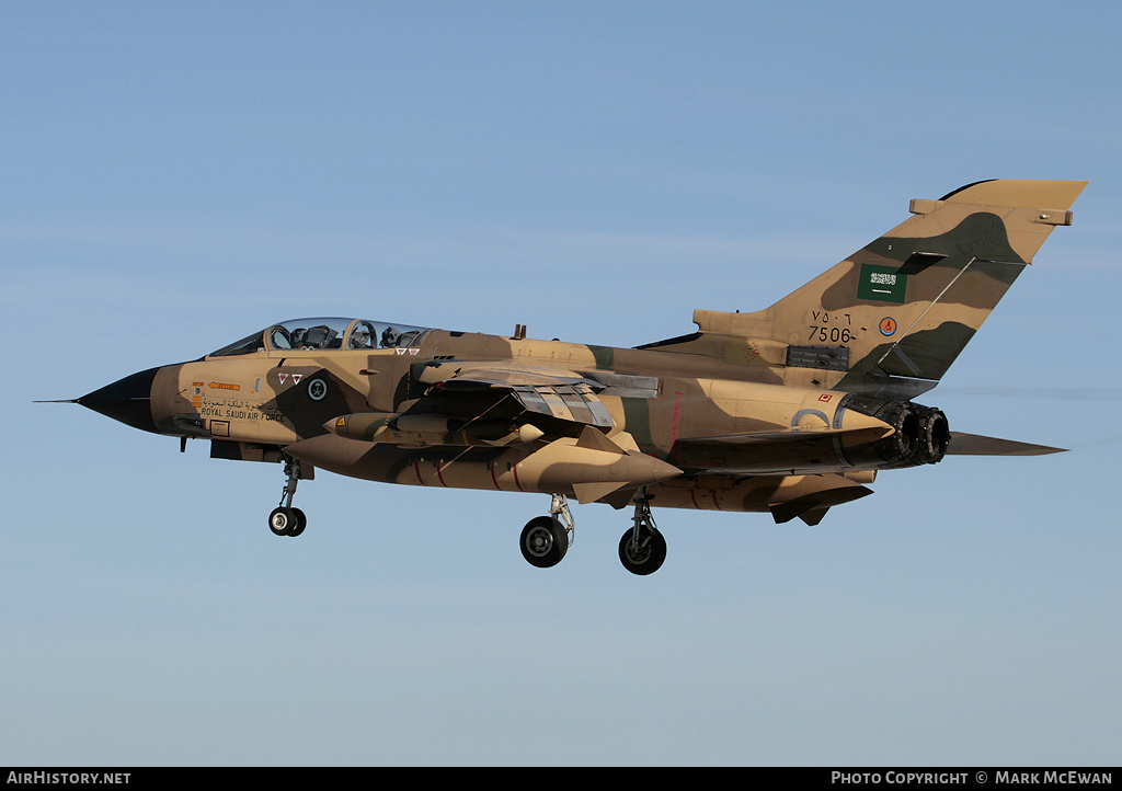 Aircraft Photo of 7506 | Panavia Tornado IDS | Saudi Arabia - Air Force | AirHistory.net #198950