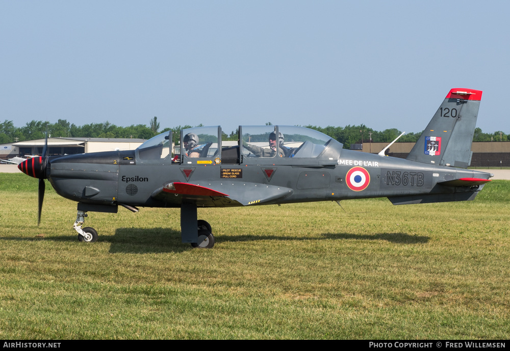 Aircraft Photo of N36TB | Socata TB-30 Epsilon | France - Air Force | AirHistory.net #198954