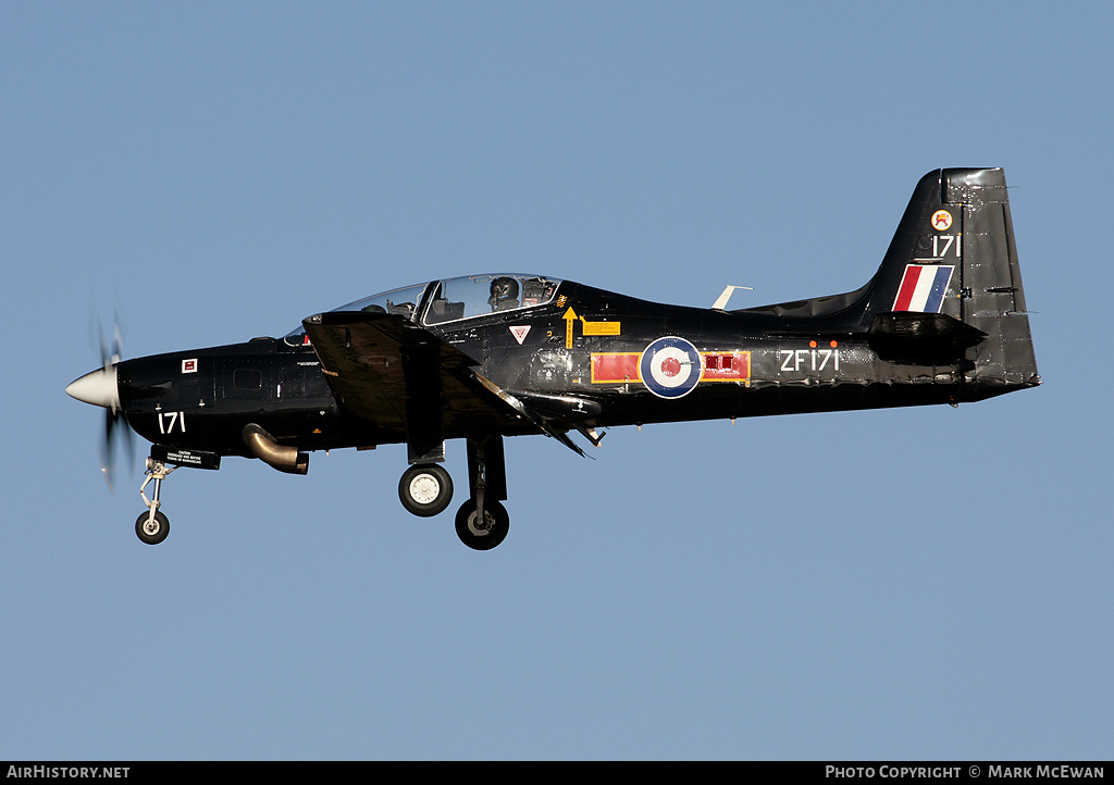 Aircraft Photo of ZF171 | Short S-312 Tucano T1 | UK - Air Force | AirHistory.net #198965