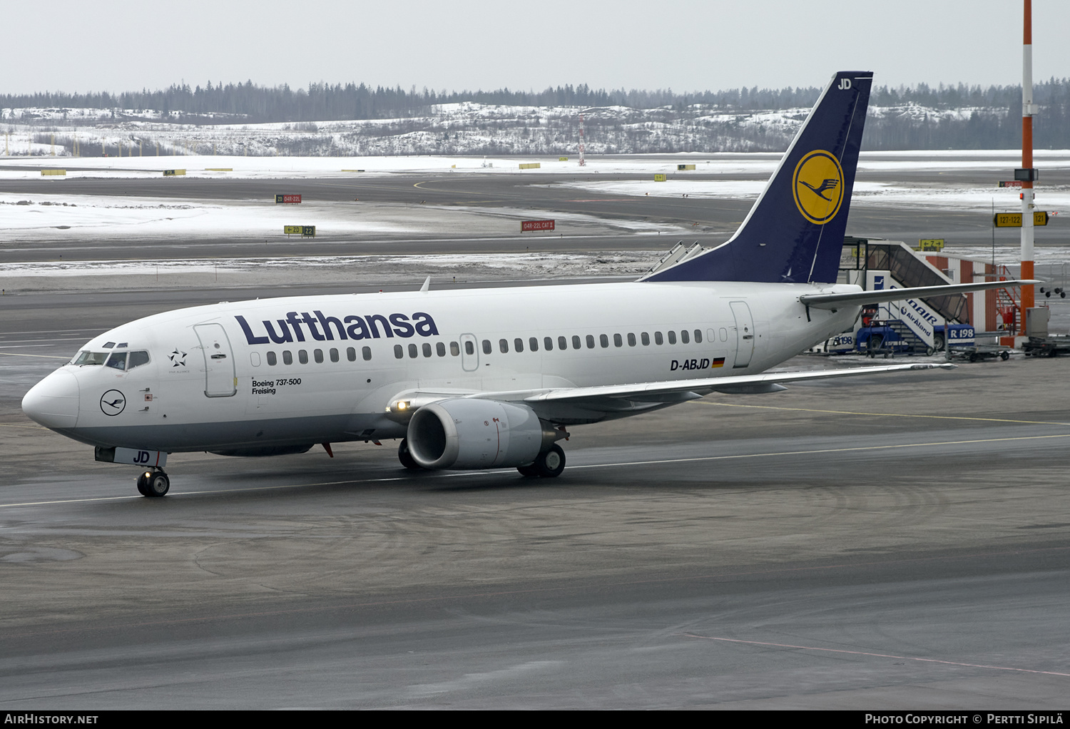 Aircraft Photo of D-ABJD | Boeing 737-530 | Lufthansa | AirHistory.net #198968