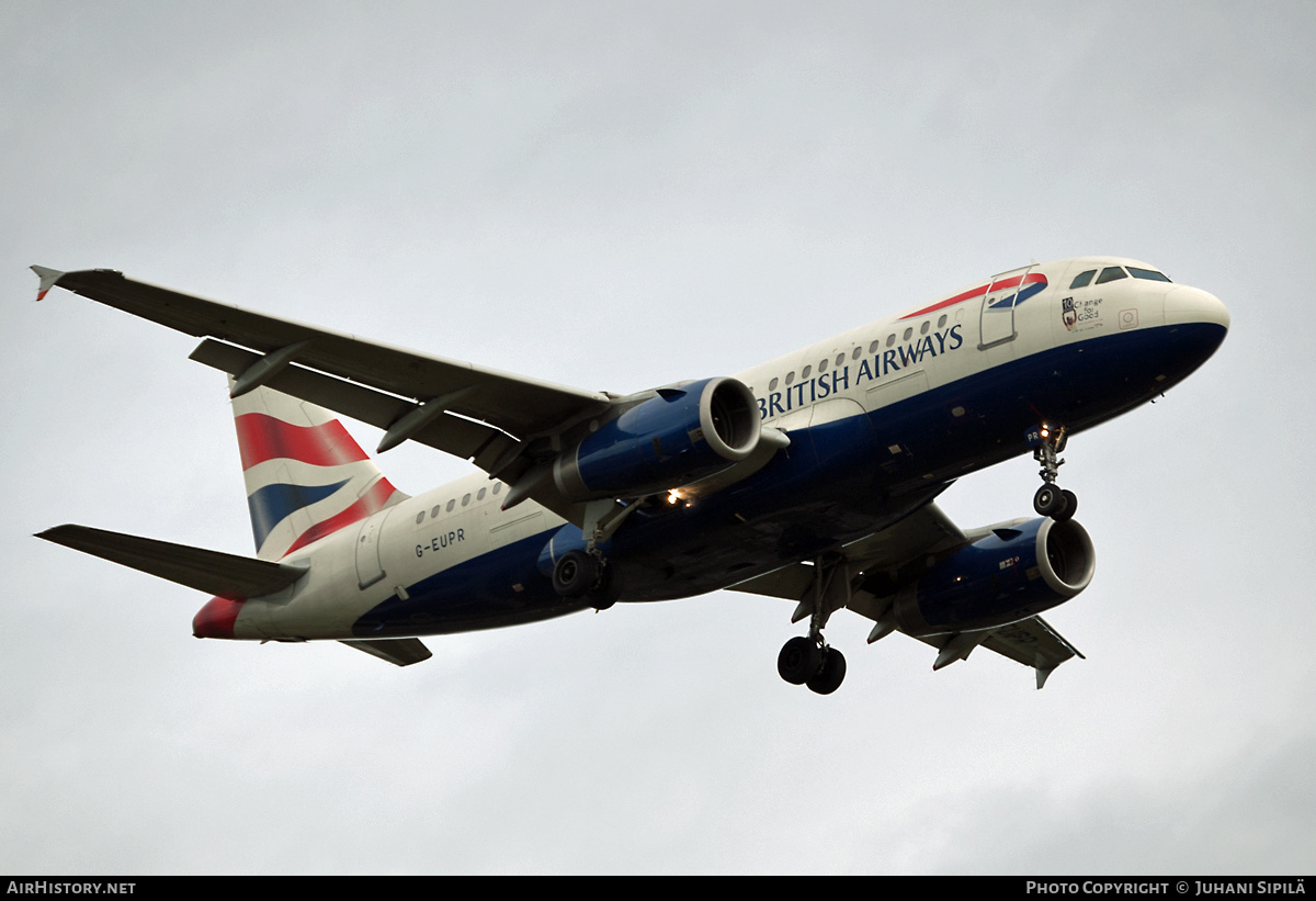 Aircraft Photo of G-EUPR | Airbus A319-131 | British Airways | AirHistory.net #198979
