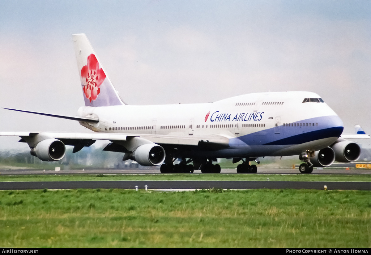 Aircraft Photo of B-164 | Boeing 747-409 | China Airlines | AirHistory.net #198995