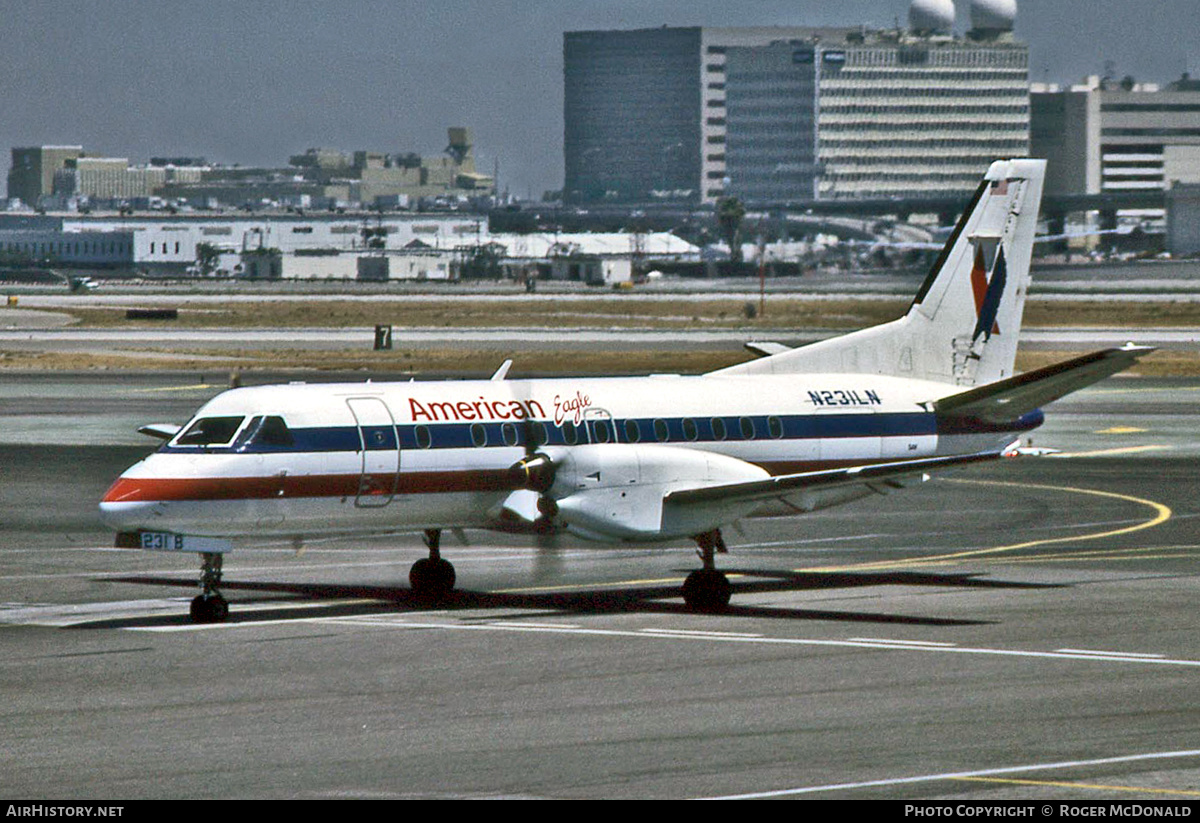 Aircraft Photo of N231LN | Saab 340B | American Eagle | AirHistory.net #199001