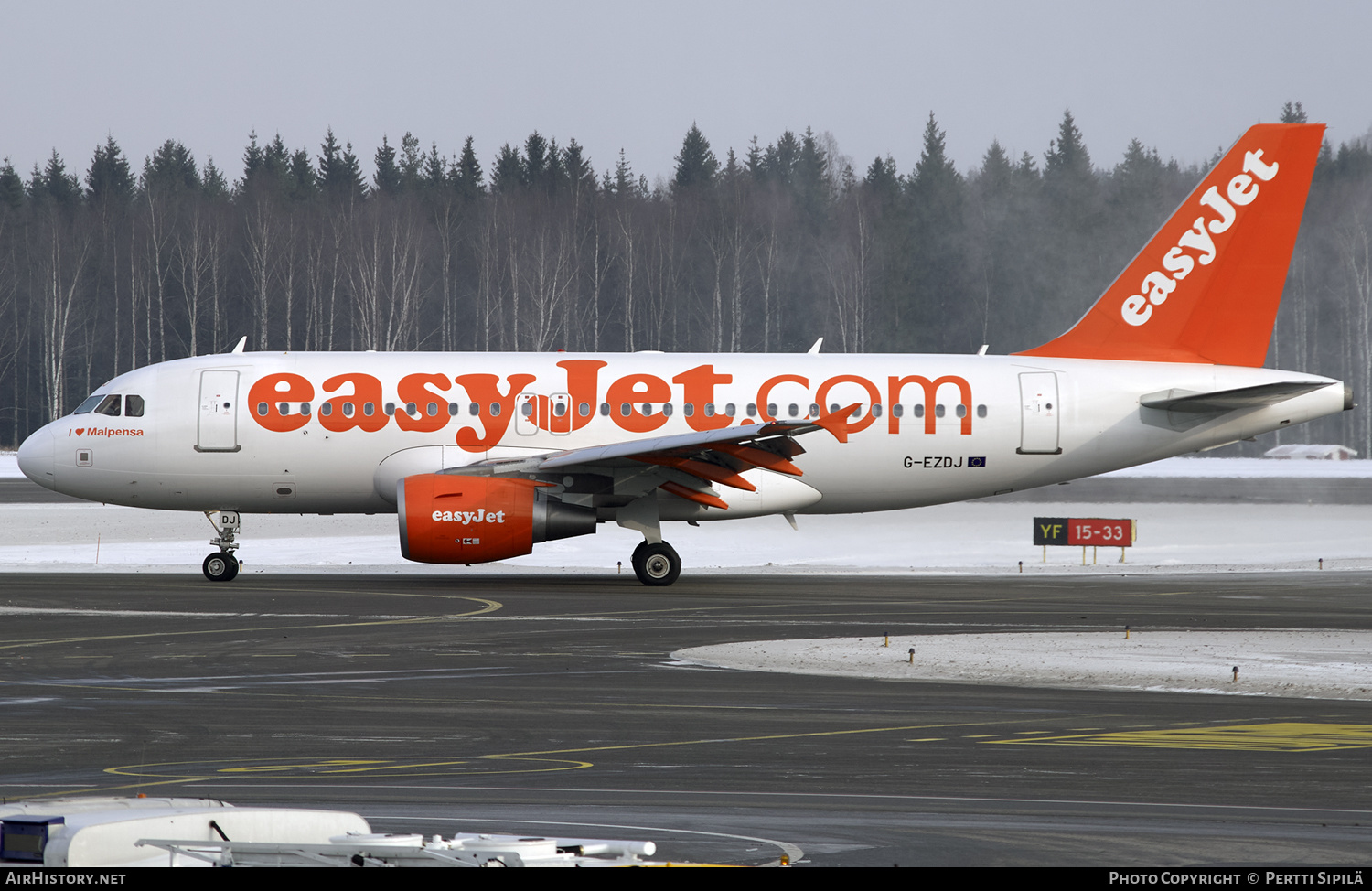 Aircraft Photo of G-EZDJ | Airbus A319-111 | EasyJet | AirHistory.net #199007