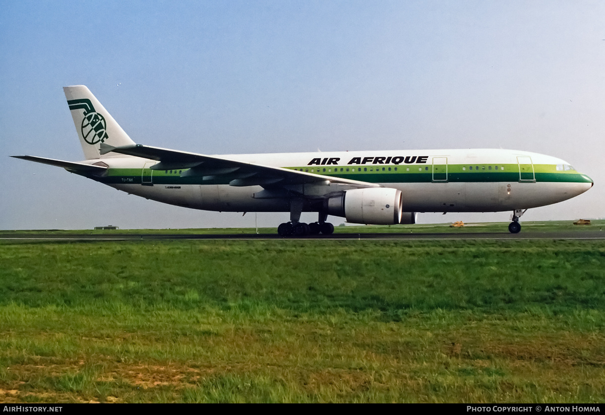 Aircraft Photo of TU-TAH | Airbus A300B4-605R | Air Afrique | AirHistory.net #199009