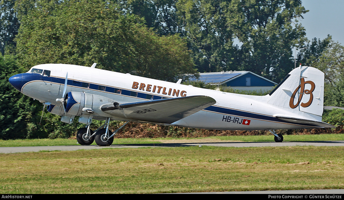 Aircraft Photo of HB-IRJ | Douglas DC-3(A) | AirHistory.net #199010