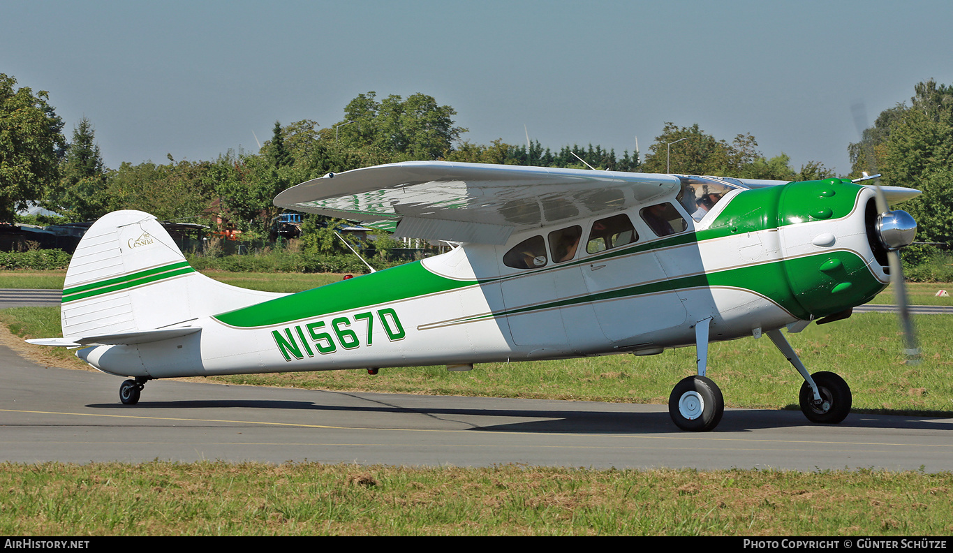 Aircraft Photo of N1567D | Cessna 195A | AirHistory.net #199016