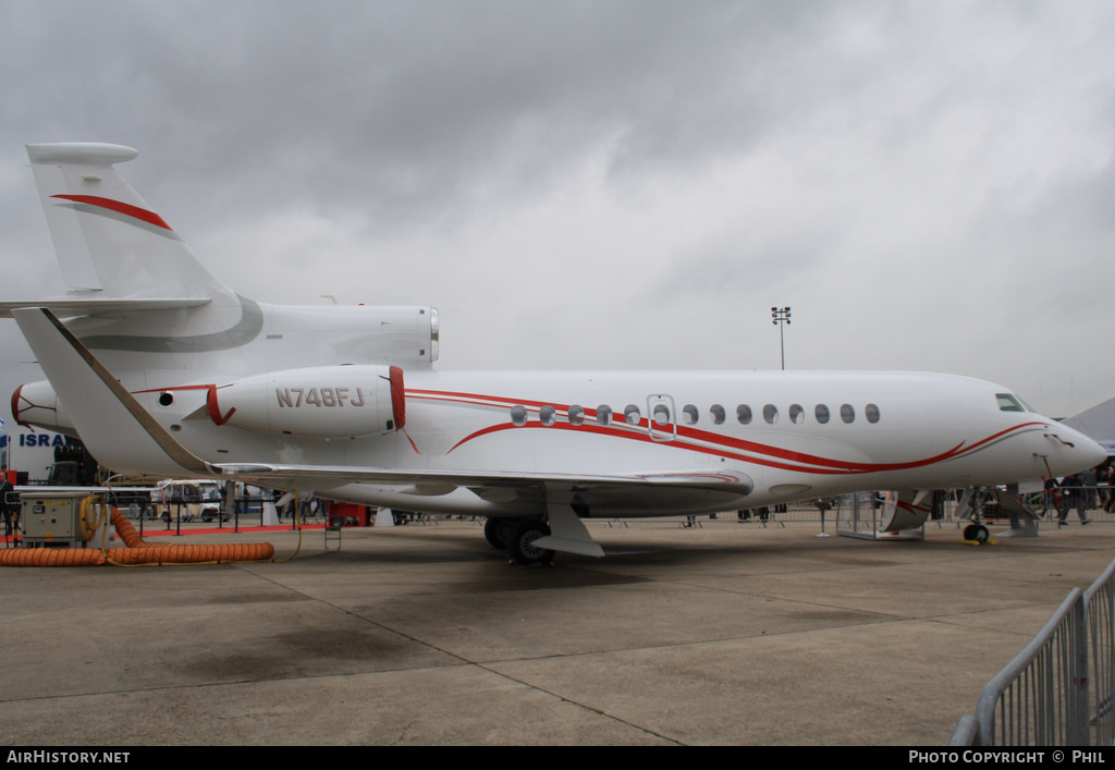 Aircraft Photo of N748FJ | Dassault Falcon 7X | AirHistory.net #199022