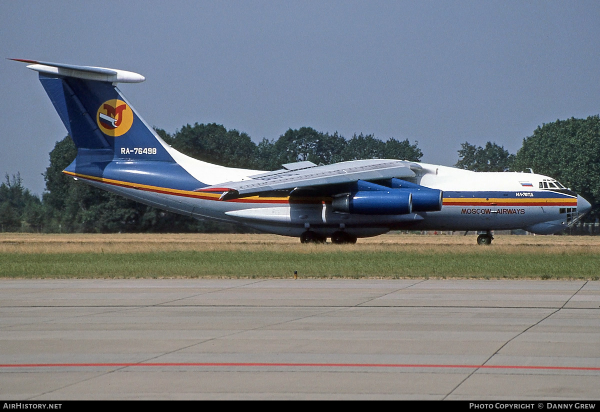 Aircraft Photo of RA-76498 | Ilyushin Il-76TD | Moscow Airways | AirHistory.net #199035