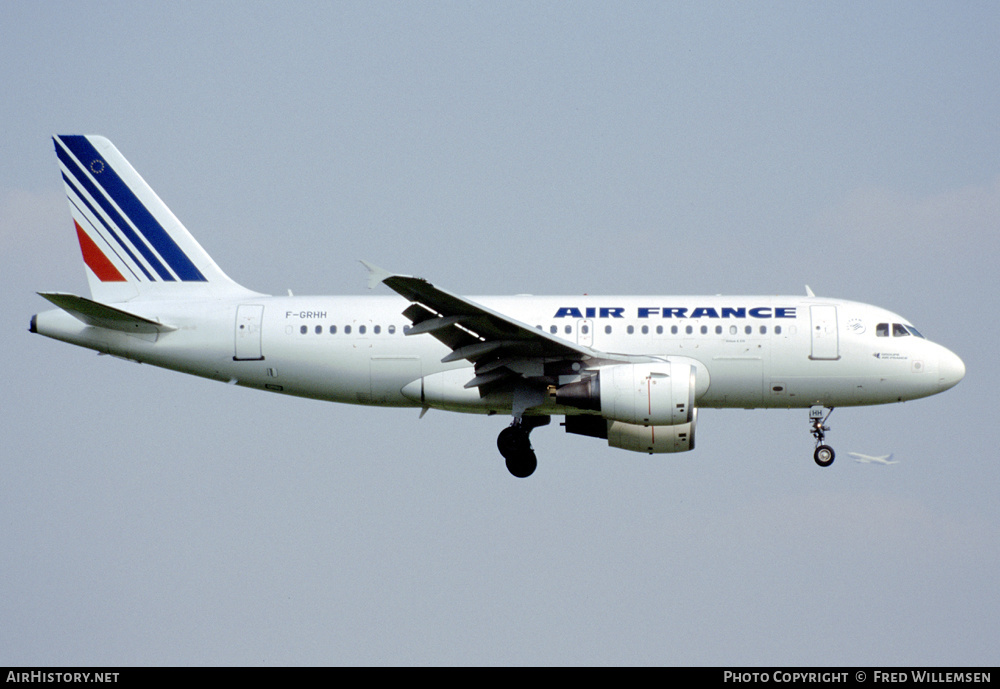 Aircraft Photo of F-GRHH | Airbus A319-111 | Air France | AirHistory.net #199036