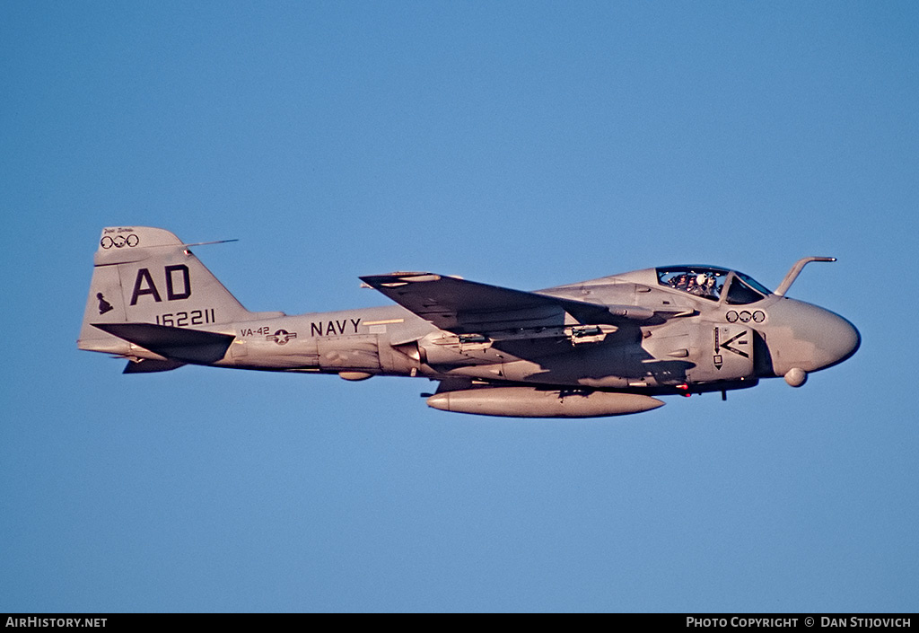 Aircraft Photo of 162211 | Grumman A-6E Intruder (G-128) | USA - Navy | AirHistory.net #199037