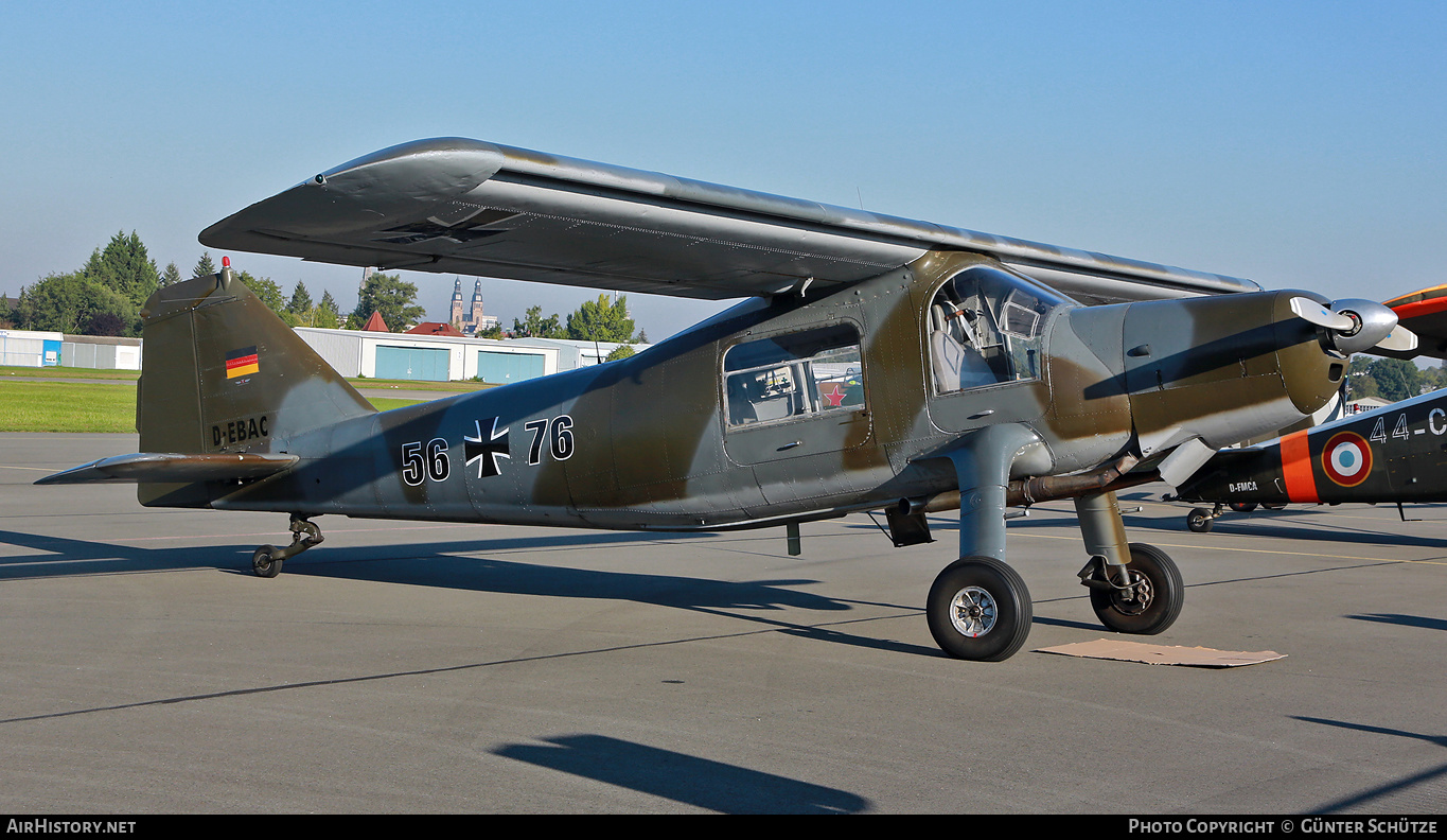 Aircraft Photo of D-EBAC / 5676 | Dornier Do-27A-4 | Germany - Army | AirHistory.net #199045