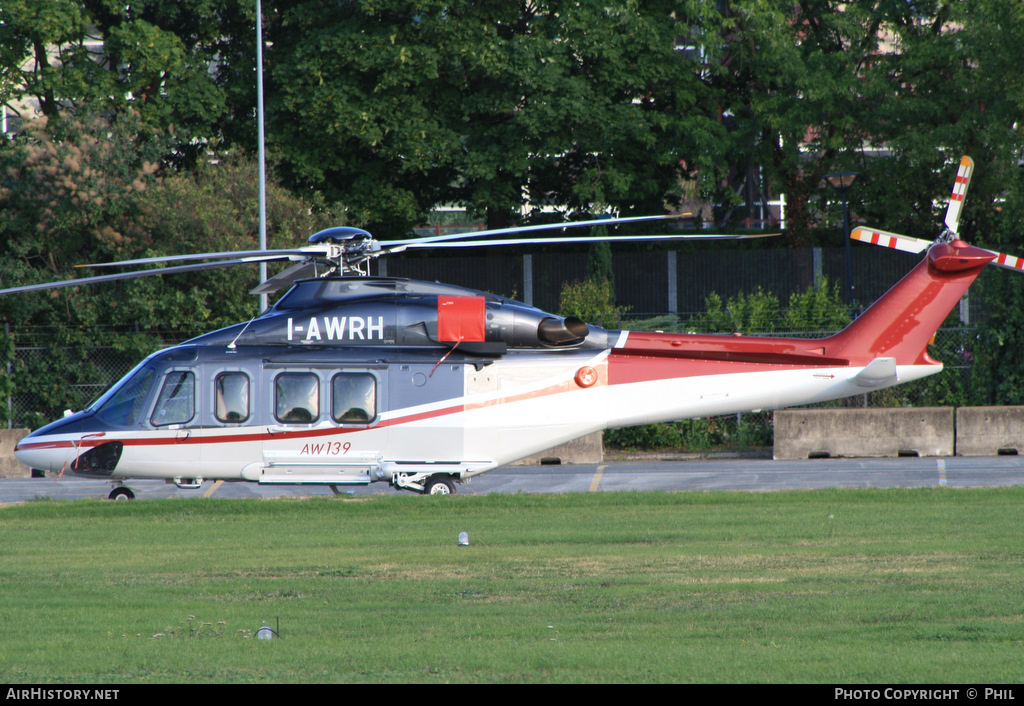 Aircraft Photo of I-AWRH | AgustaWestland AW-139 | AirHistory.net #199052