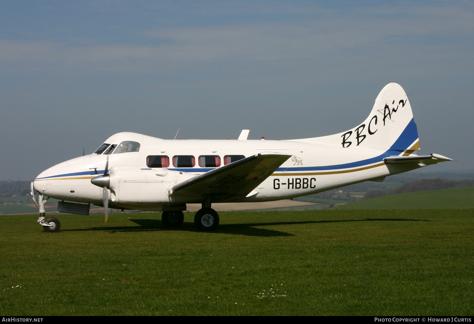 Aircraft Photo of G-HBBC | De Havilland D.H. 104 Dove 8 | BBC Air | AirHistory.net #199054