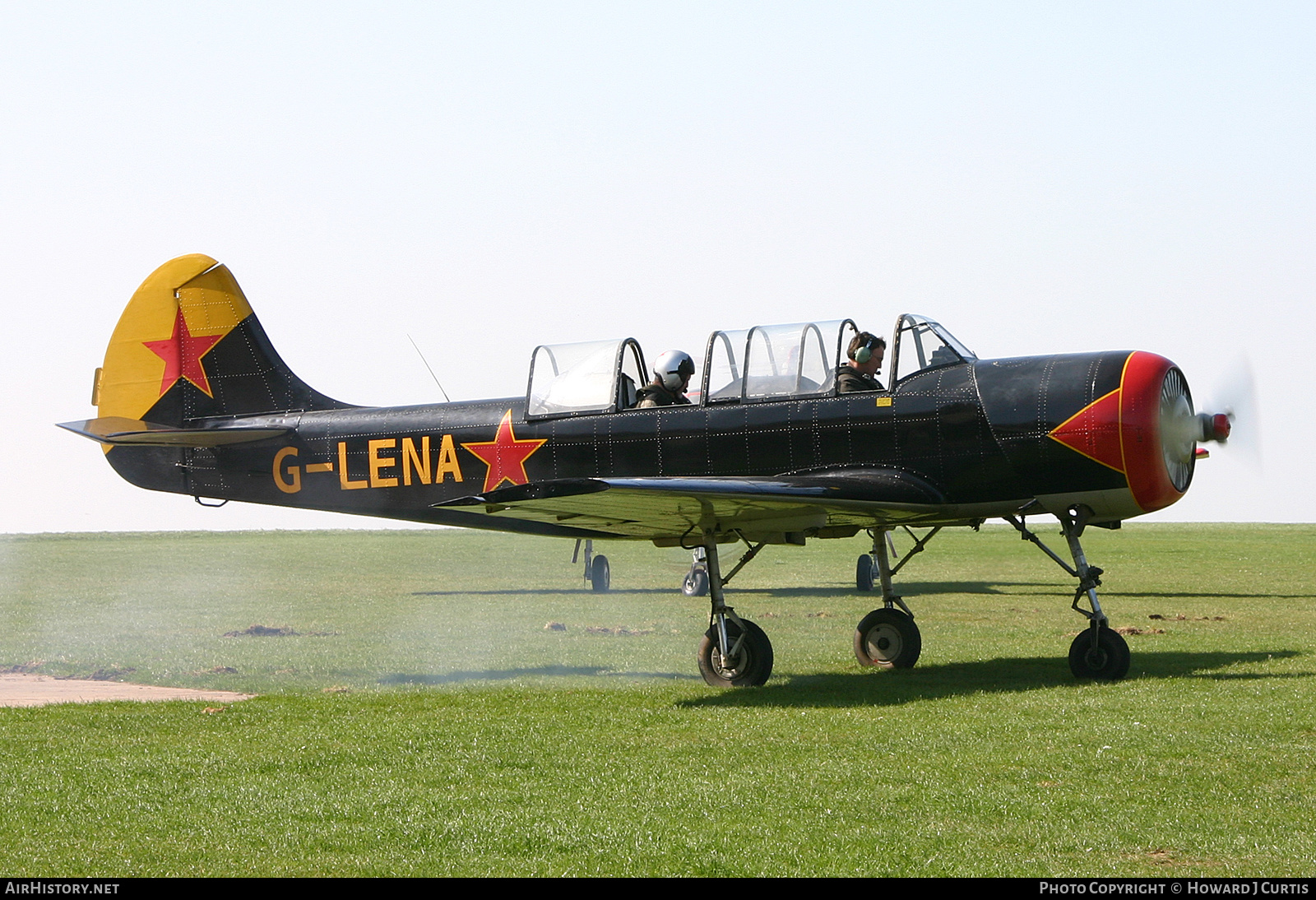 Aircraft Photo of G-LENA | Yakovlev Yak-52 | Russia - Air Force | AirHistory.net #199058