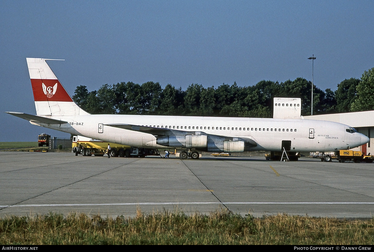 Aircraft Photo of 5B-DAZ | Boeing 707-328C | Avistar Airlines | AirHistory.net #199063
