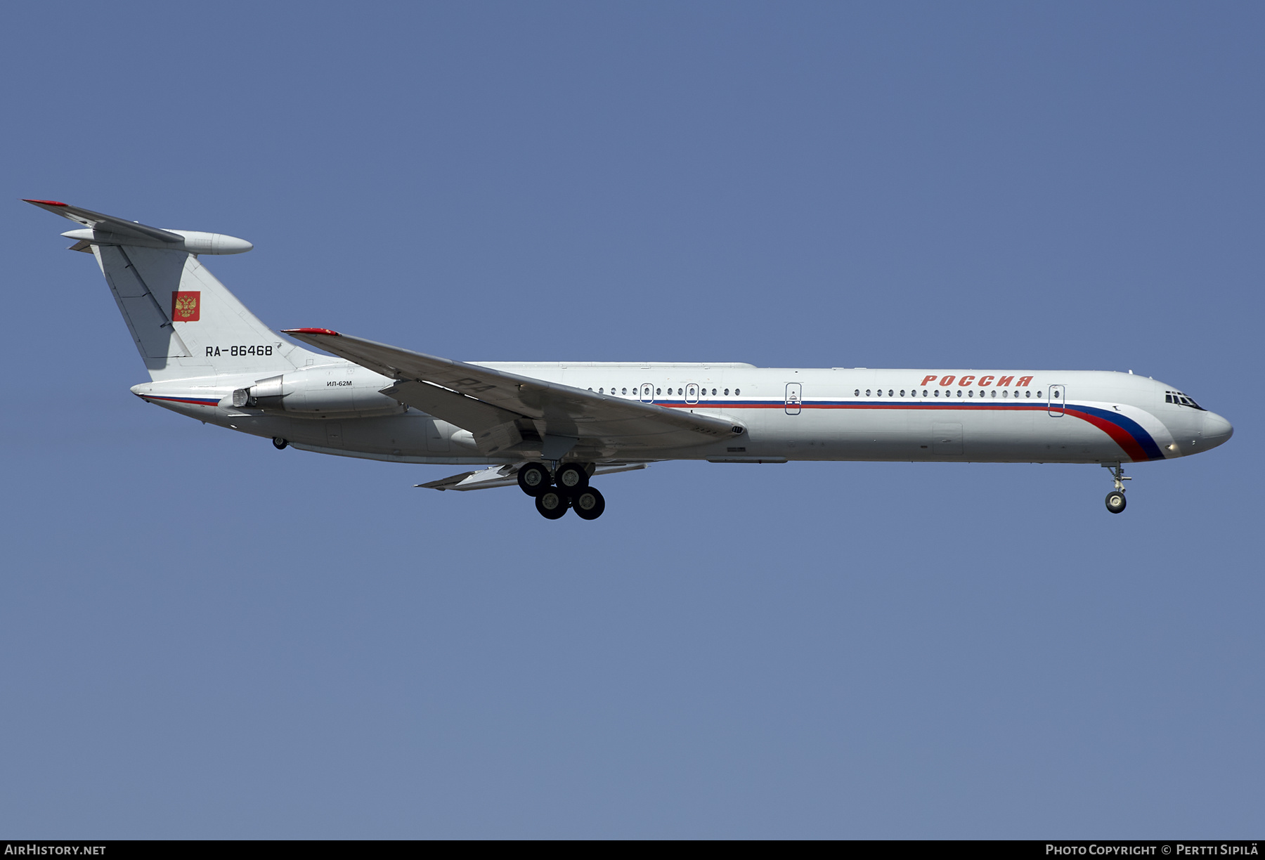 Aircraft Photo of RA-86468 | Ilyushin Il-62M | Rossiya - Special Flight Detachment | AirHistory.net #199091