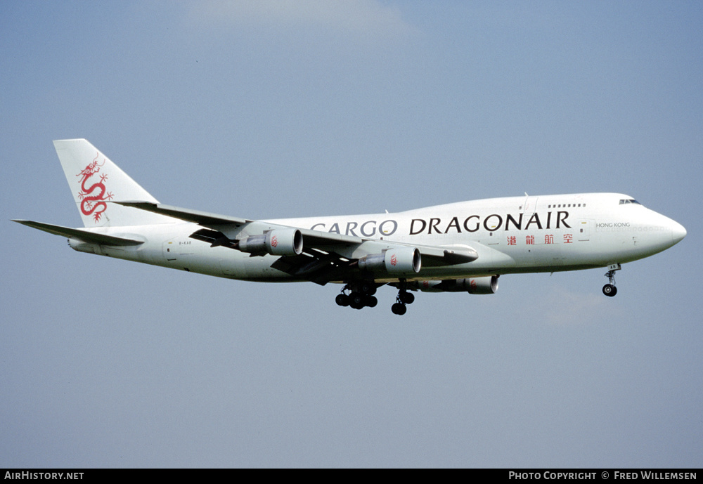 Aircraft Photo of B-KAB | Boeing 747-312M(SF) | Dragonair Cargo | AirHistory.net #199095