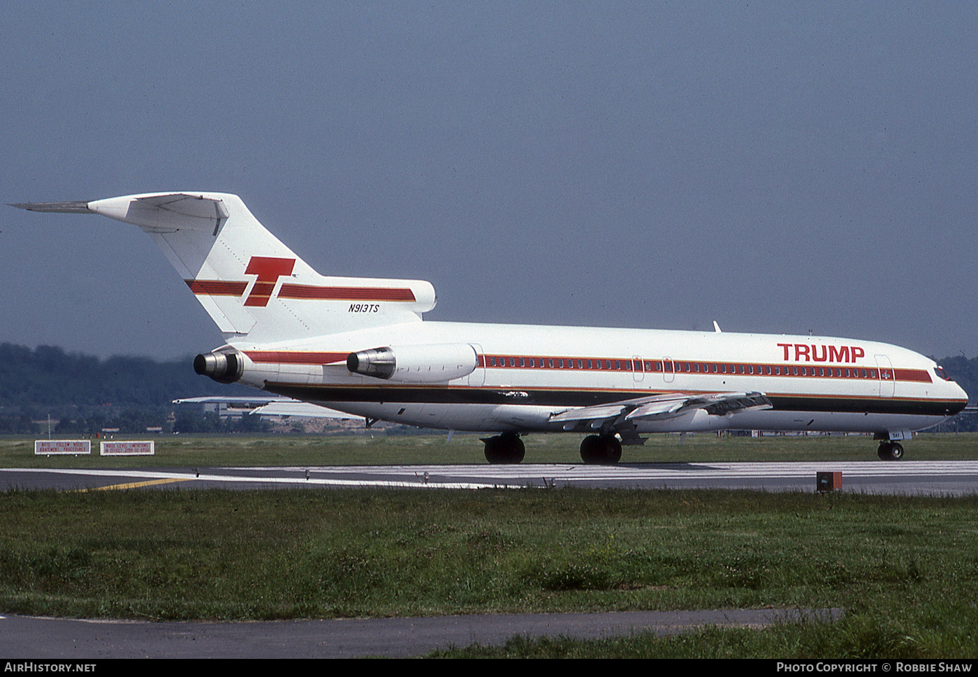 Aircraft Photo of N913TS | Boeing 727-254 | Trump Shuttle | AirHistory.net #199105