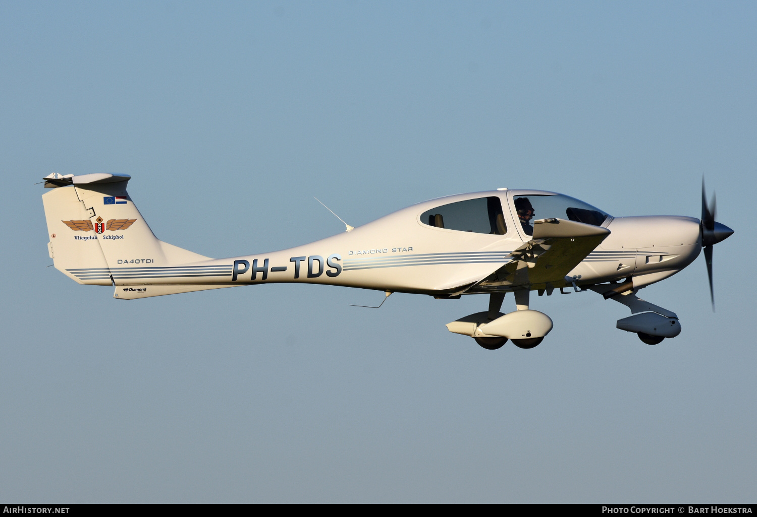 Aircraft Photo of PH-TDS | Diamond DA40D Diamond Star TDI | Vliegclub Schiphol | AirHistory.net #199106