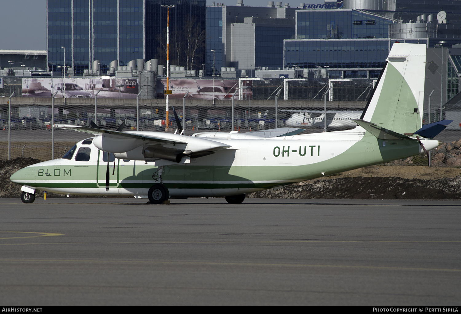 Aircraft Photo of OH-UTI | Rockwell 690A Turbo Commander | Blom Kartta | AirHistory.net #199117