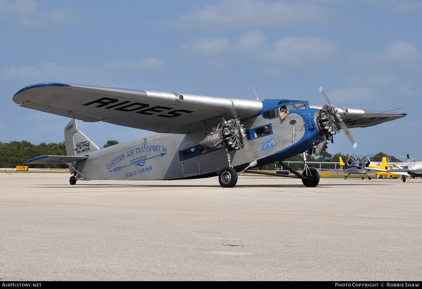 Aircraft Photo of N8407 / NC8407 | Ford 4-AT-E Tri-Motor | EAA - Experimental Aircraft Association | Eastern Air Transport | AirHistory.net #199144